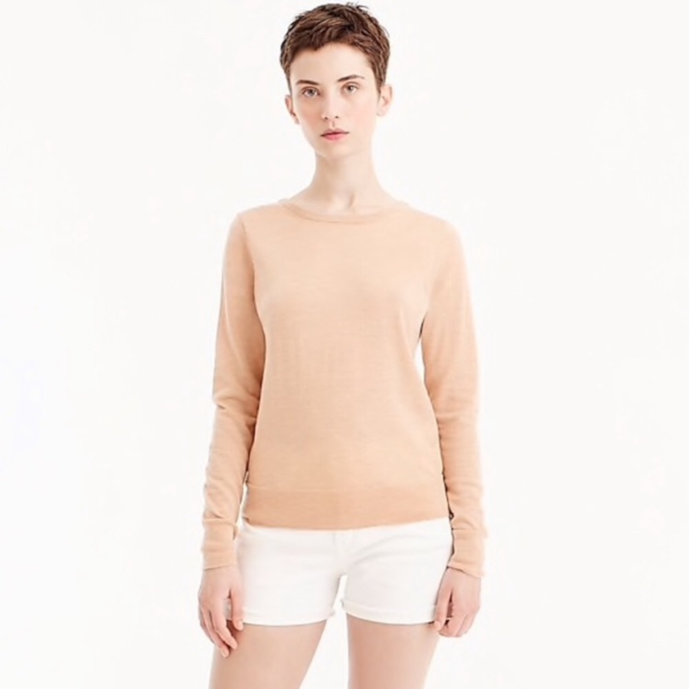 NWT J. Crew Reversible Button-Back Sweater